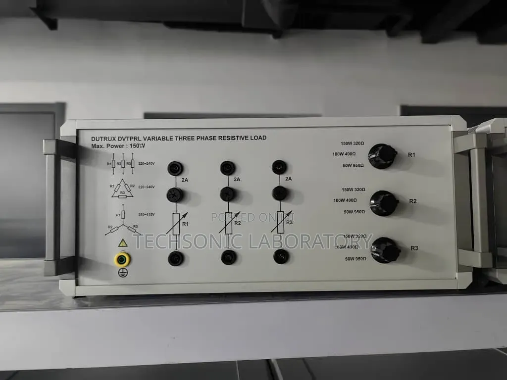 Variable Three Phase Resistive Load