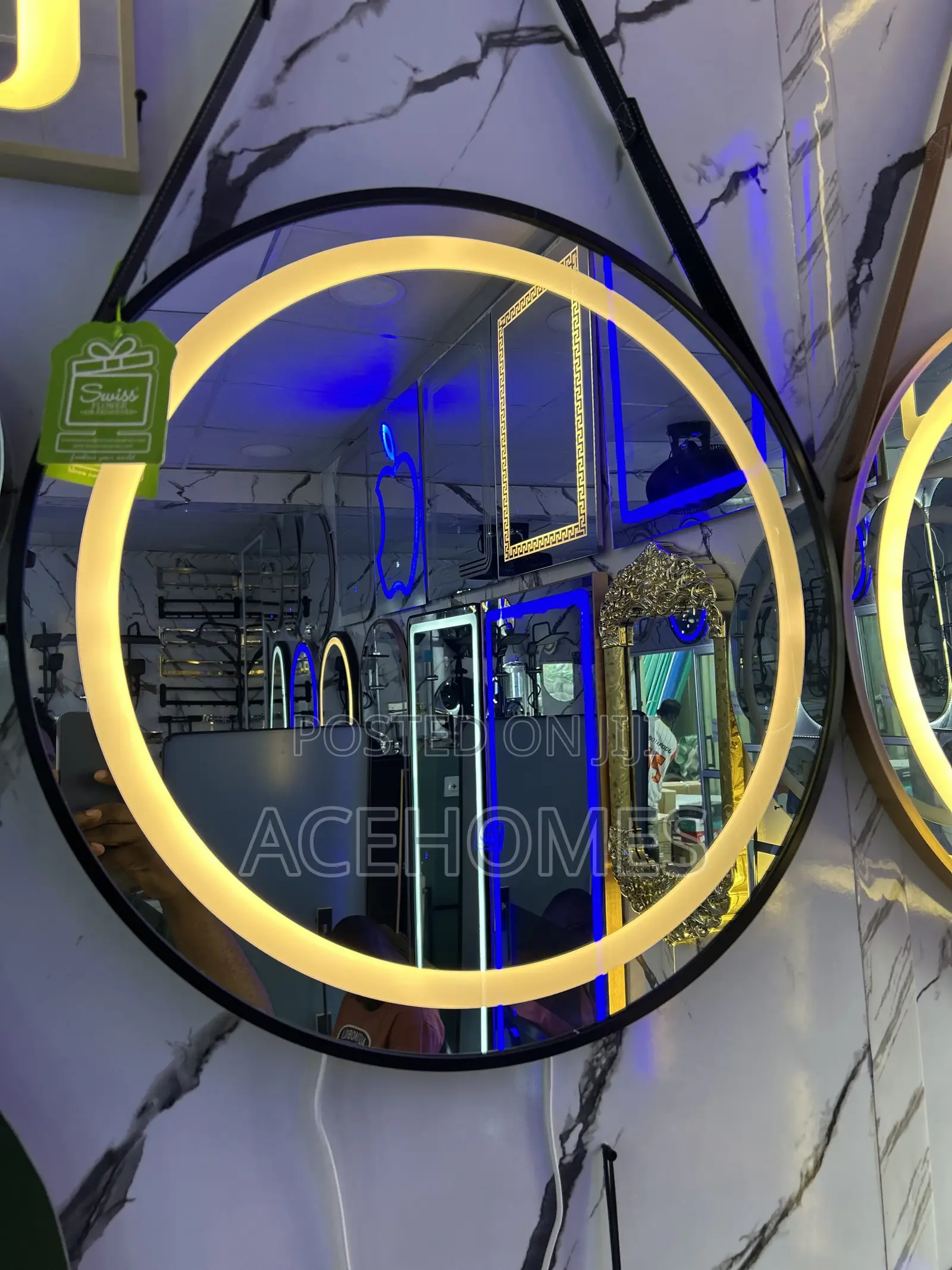 Round LED Mirror Shape