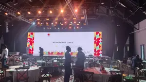 LED Screen at Meritage Hall
