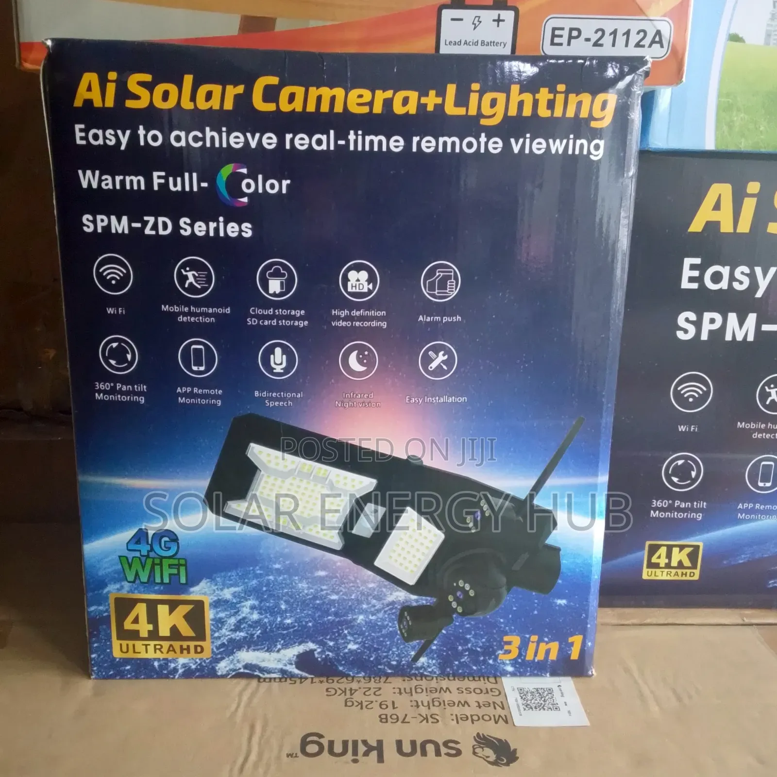 3in1 Ai Solar Camera+Lighting