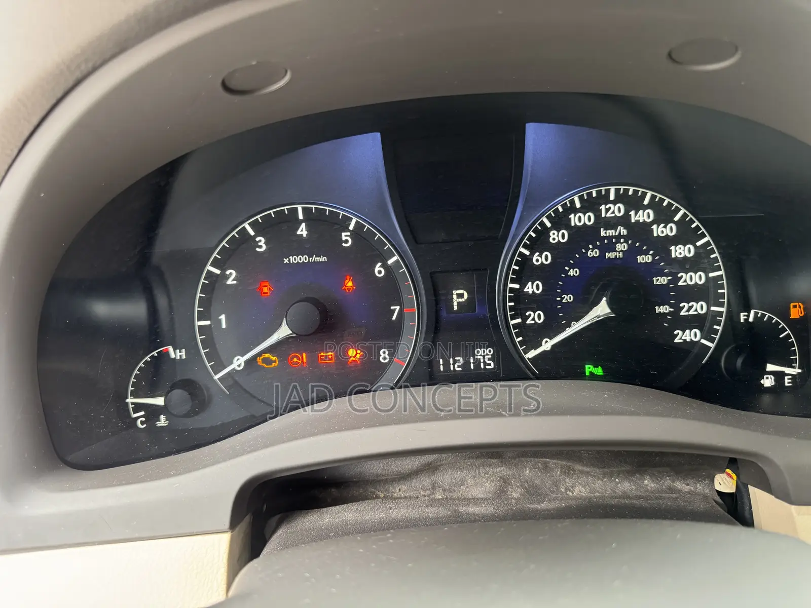 Lexus RX 2011 Blue