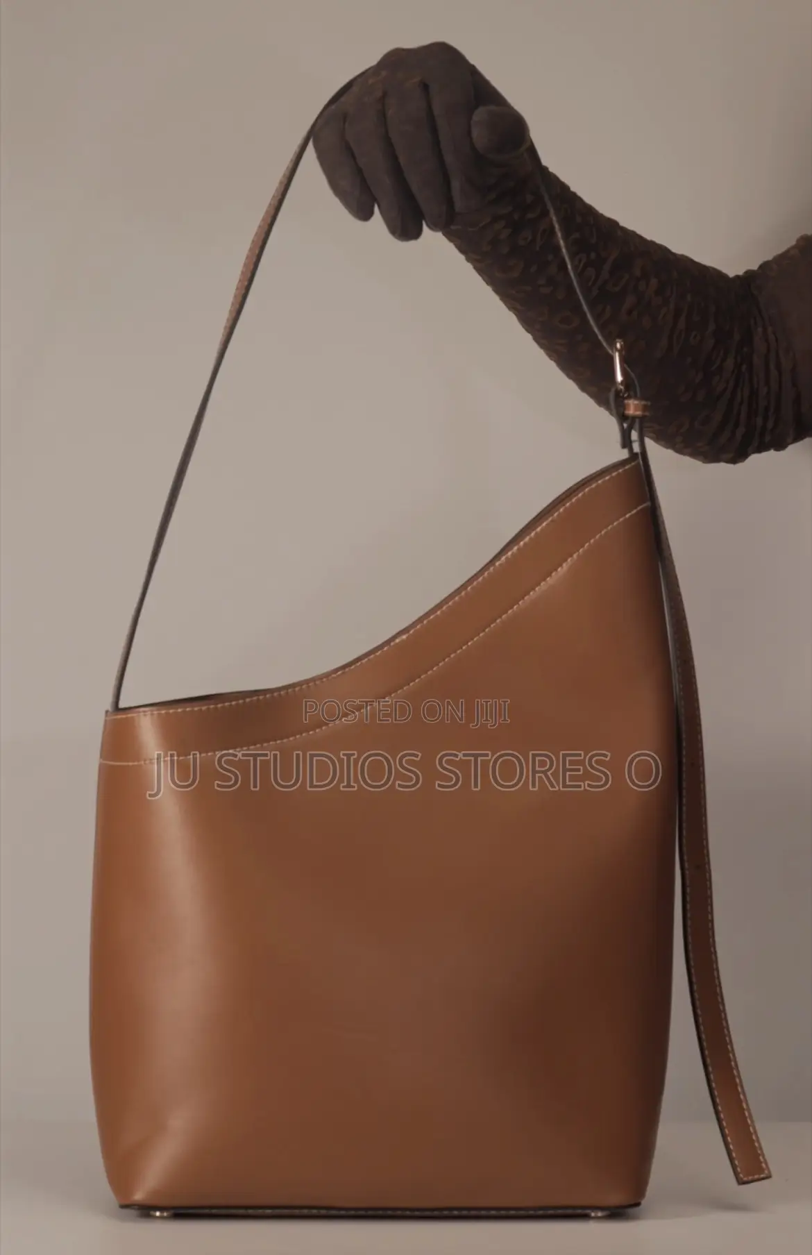 H M Brown Hobo Shoulder Bag