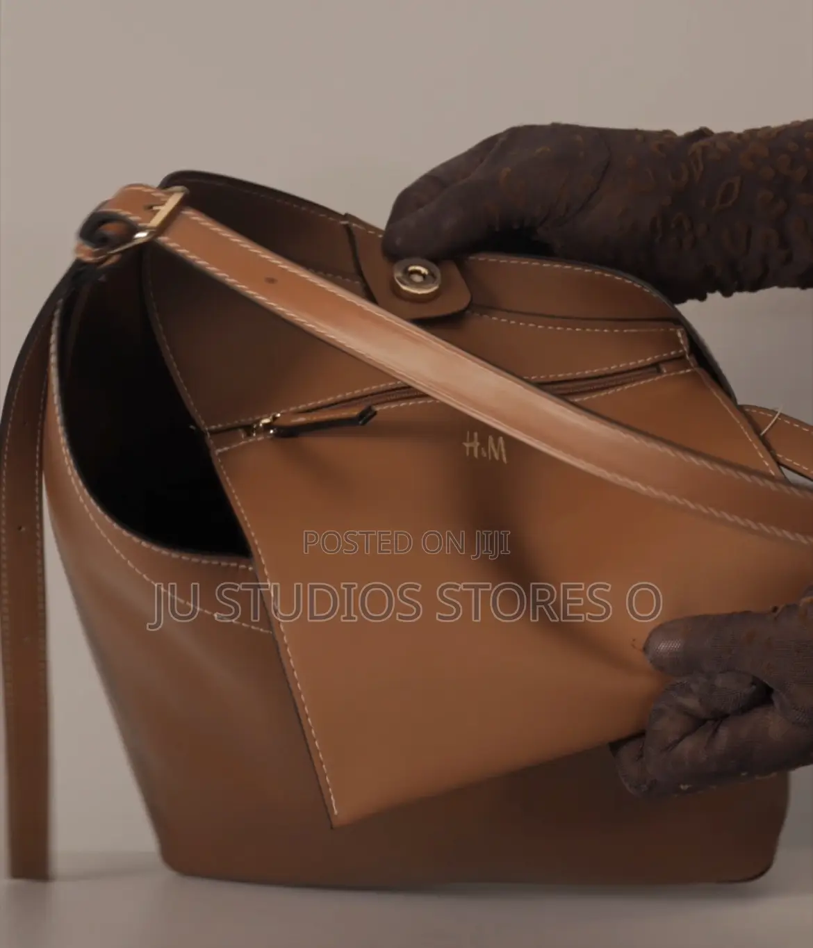 H M Brown Hobo Shoulder Bag