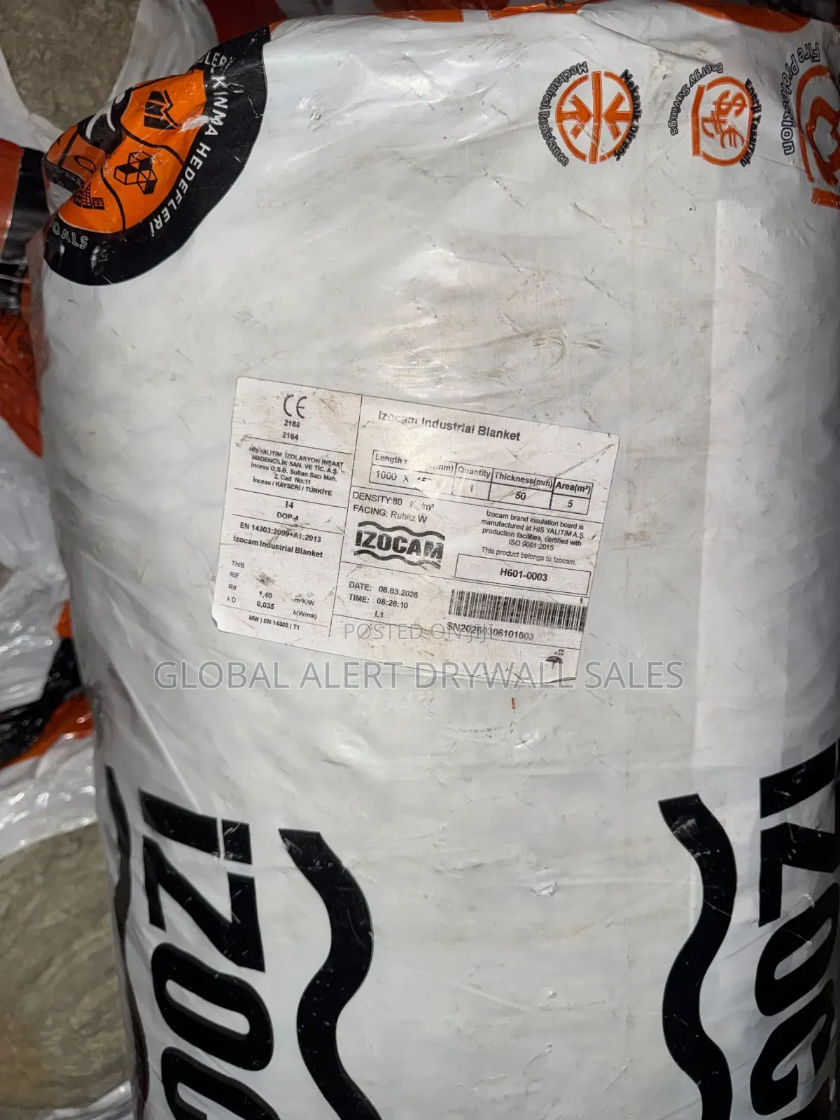 Izocam Insulation Blanket