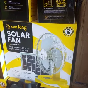 Sunking Solar Table Fan