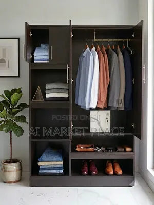 A Sleek, Modern WARDROPE With Inner Safe (4ft by 6ft)