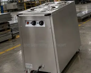 2 Head Electric Plate Warmer Cart