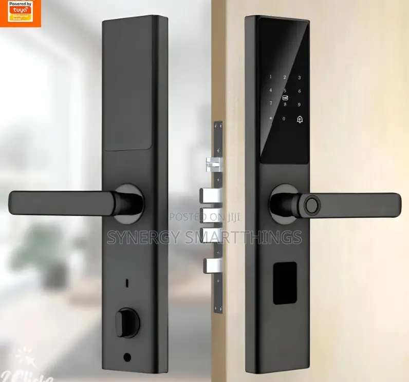 S9 Smart Door Lock Tuya Fingerprint Remote Control Cards Keys