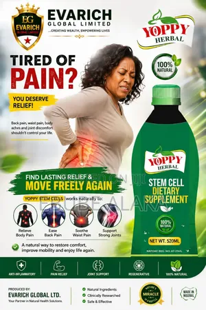 Yoppy Stem Cell Dietary Supplement (520ml) – Original Herbal Extract |