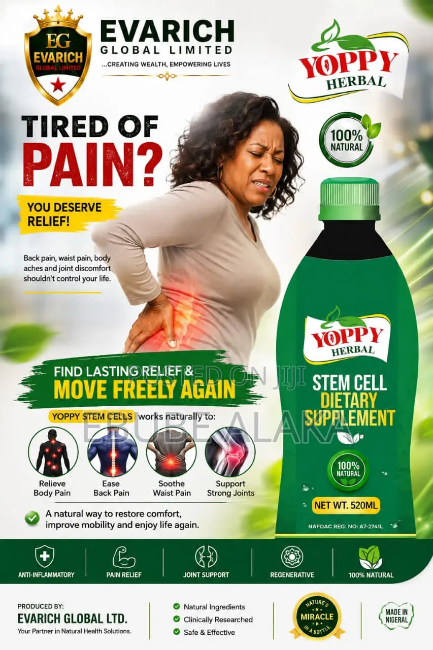 Yoppy Stem Cell Dietary Supplement (520ml) – Original Herbal Extract |