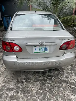 Toyota Corolla 2003 Silver