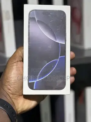 New Apple iPhone 16 Pro Max 256 GB Black