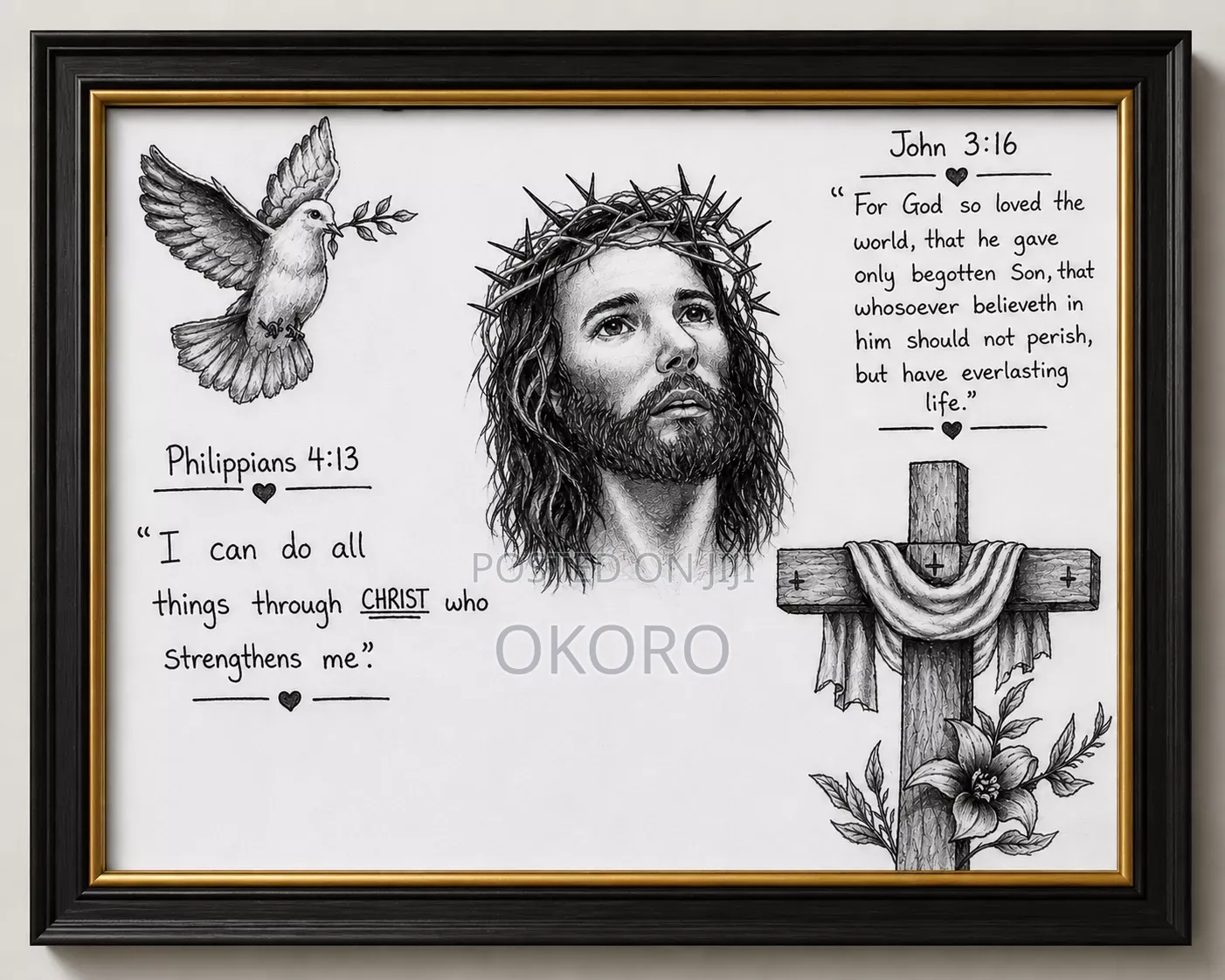 Framed Christian Artwork