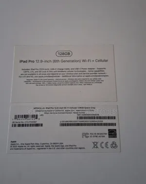 Apple iPad Pro 12.9 (2022) 128 GB Gray