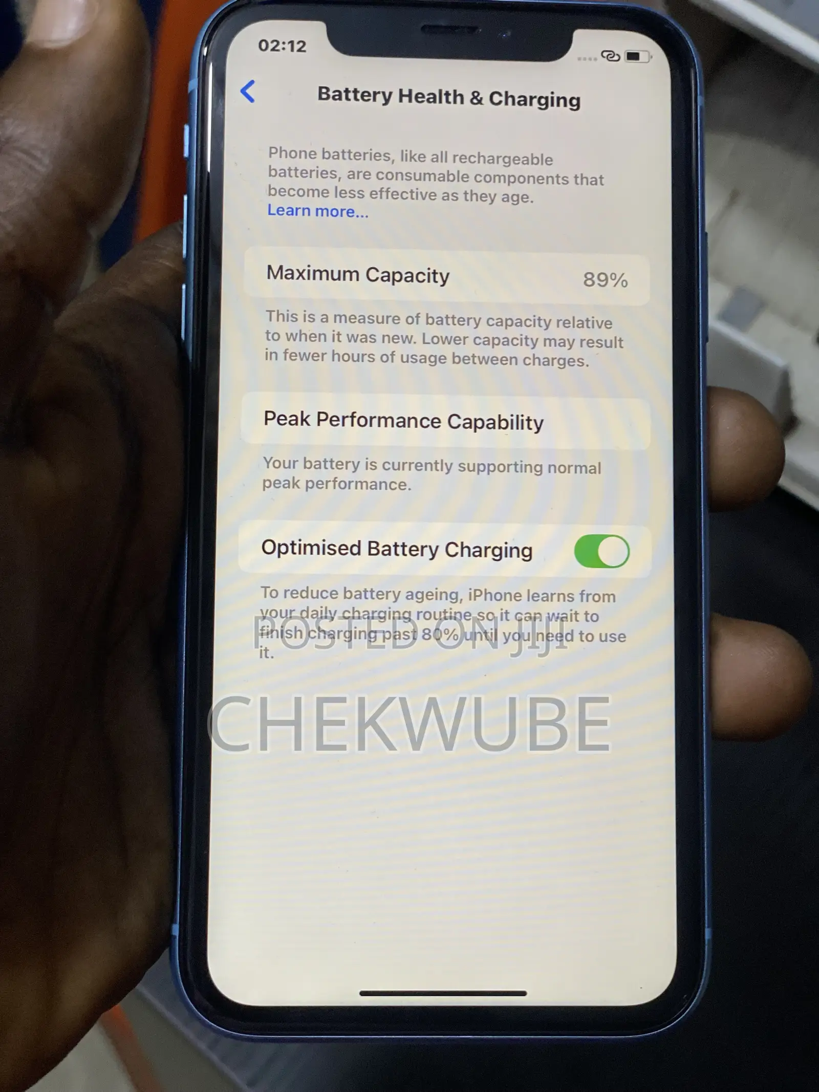 Apple iPhone XR 64 GB Blue