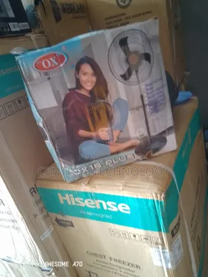 Ox 18 Inch Plus Standing Fan 3 Speeds, Oscillating and High Power