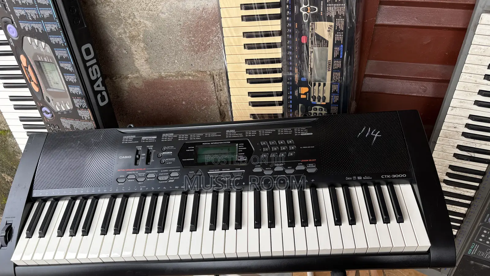 Premium Casio CTK 3000 Keyboard With Pitch Bend