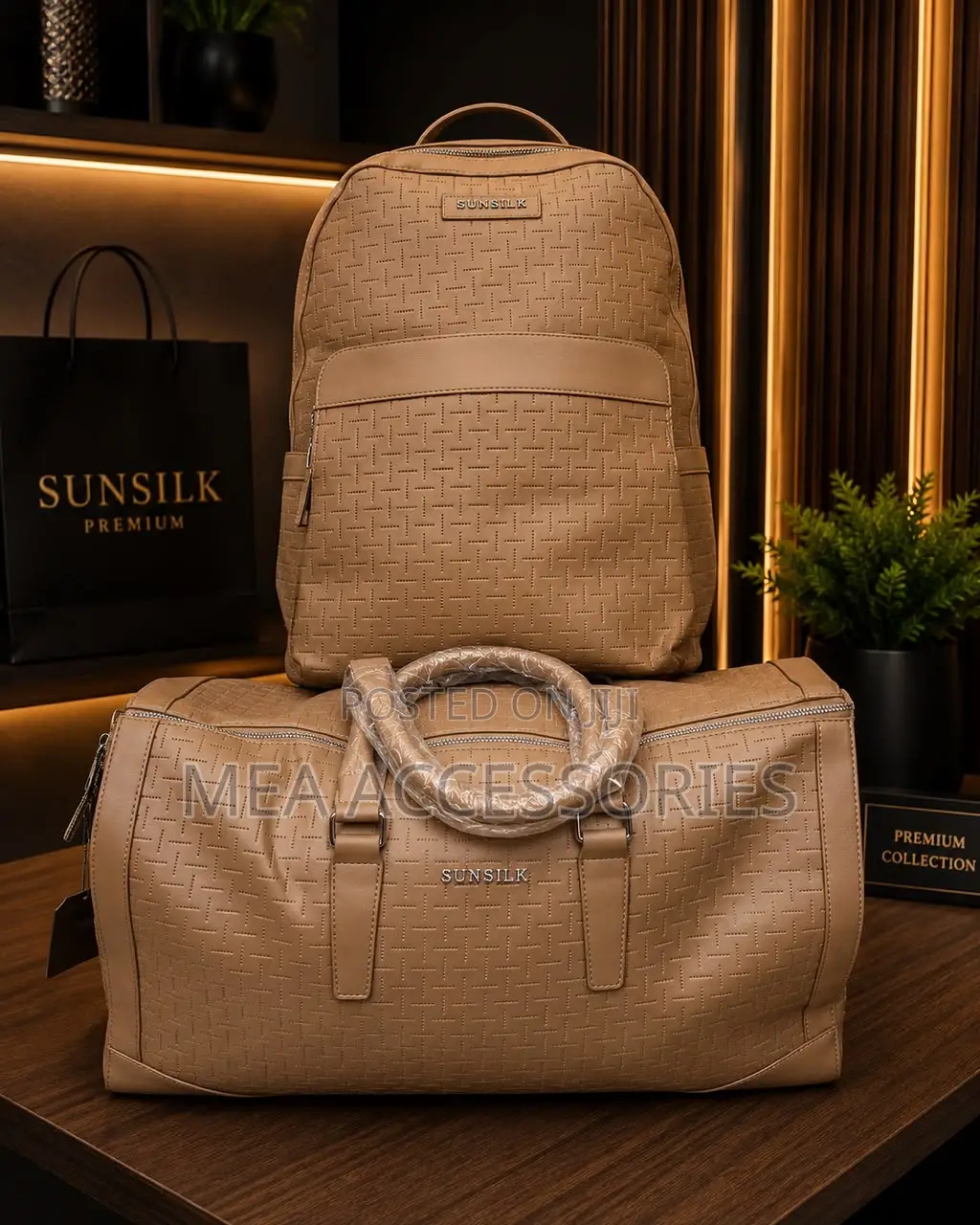 Sunsilk Premium Backpack and Duffel Bag Set