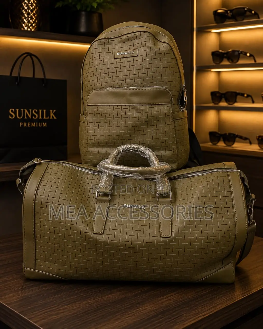 Sunsilk Premium Backpack and Duffel Bag Set