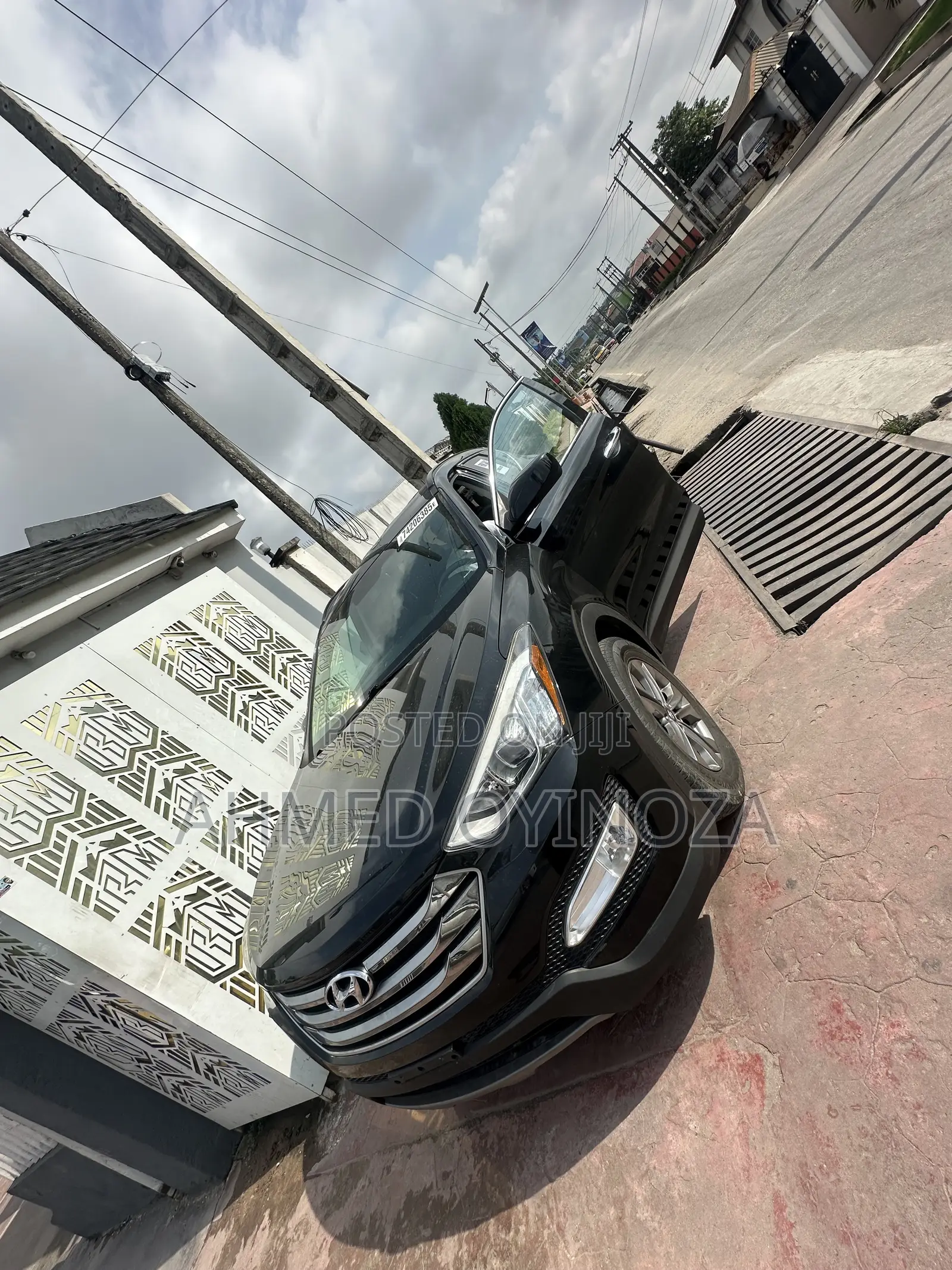 Hyundai Santa Fe SE AWD 2016 Black