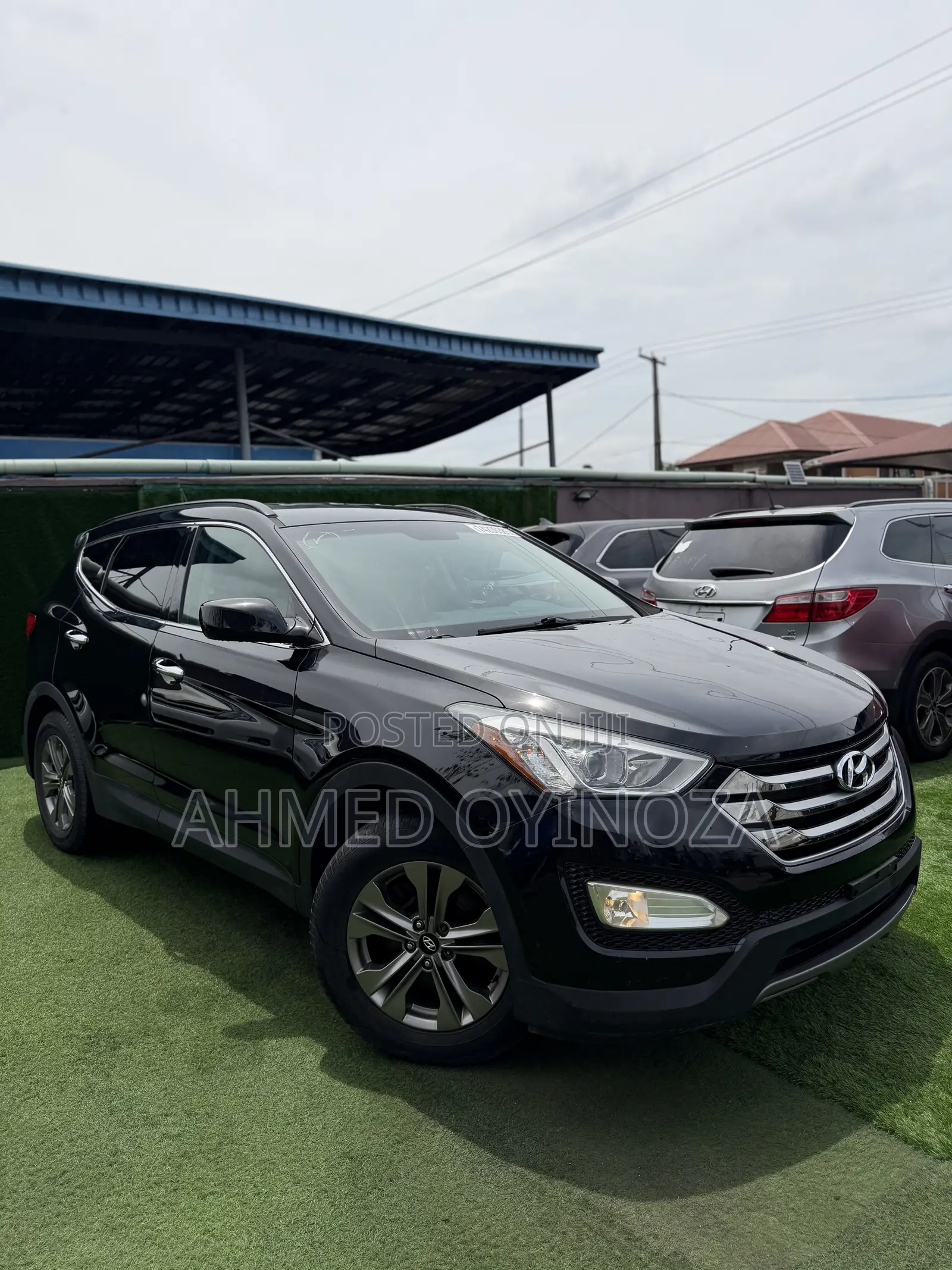 Hyundai Santa Fe SE AWD 2016 Black