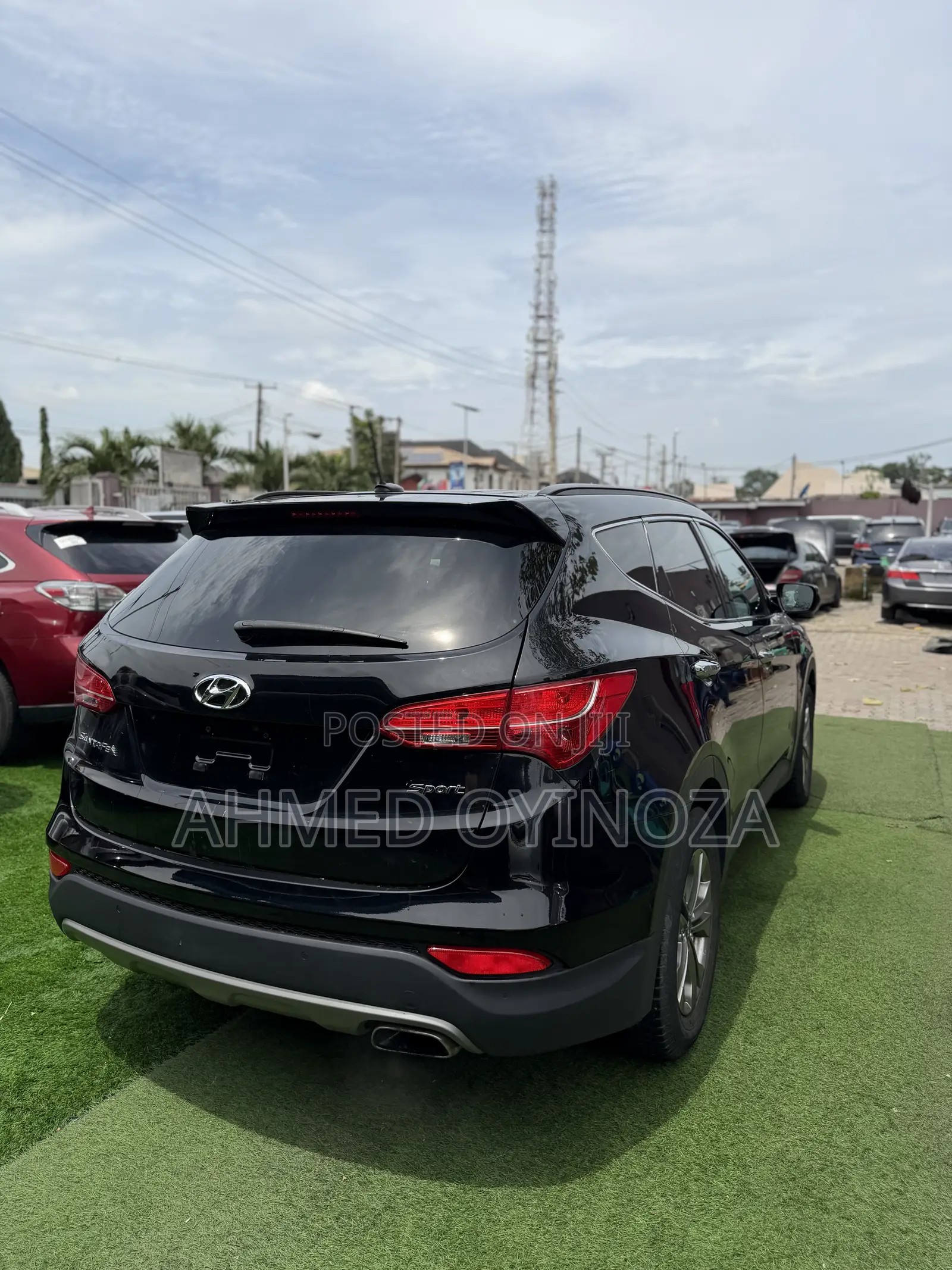 Hyundai Santa Fe SE AWD 2016 Black
