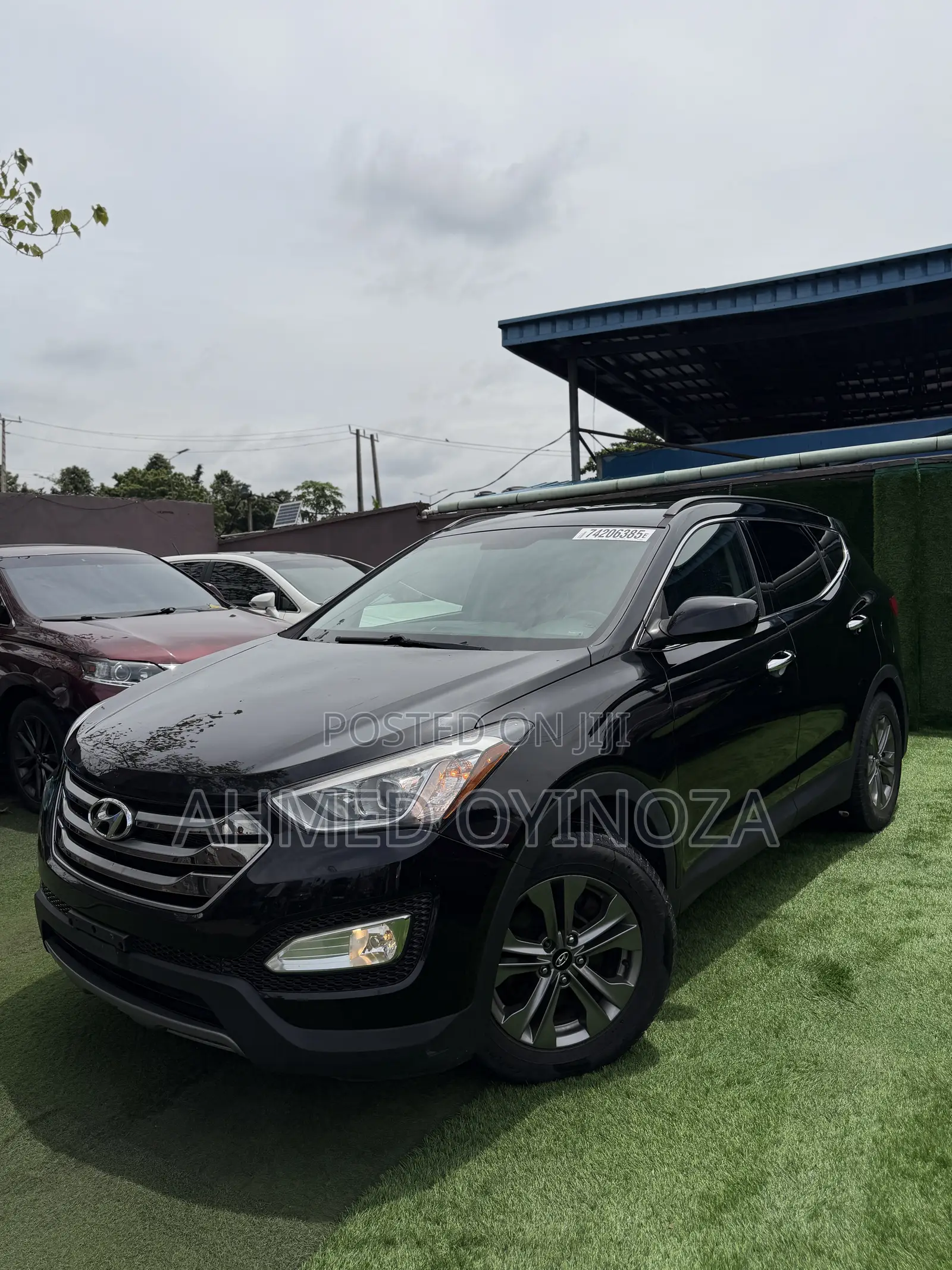 Hyundai Santa Fe SE AWD 2016 Black
