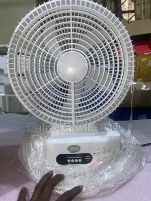 12inches Itel Rechargeable Fan