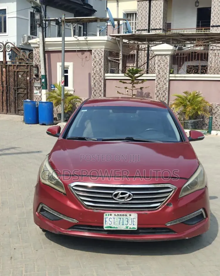 Hyundai Sonata 2015 Red