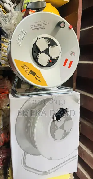 Heavy-Duty Industrial Extension Cable Reel