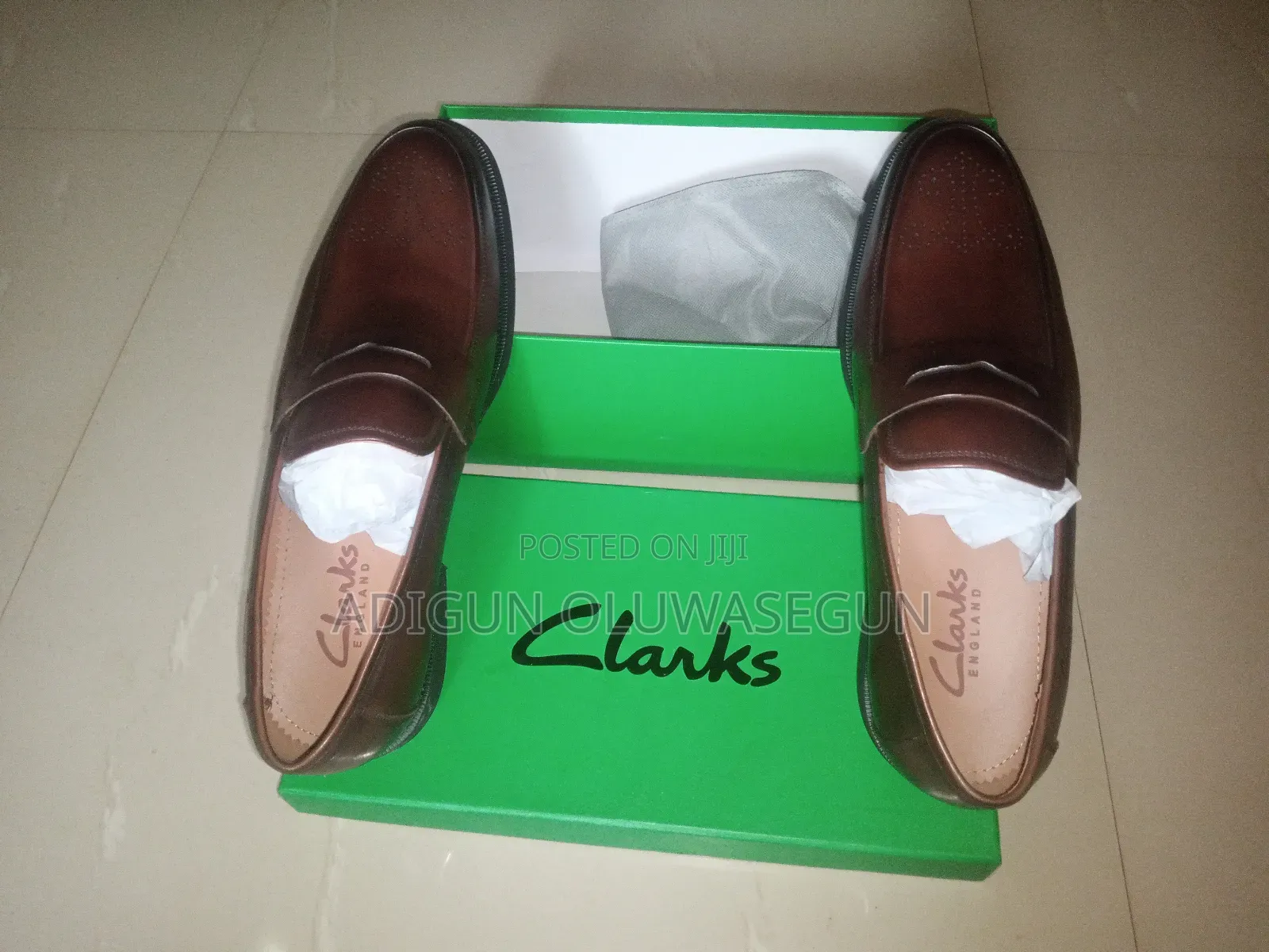 Original Clarks Leather Shoe