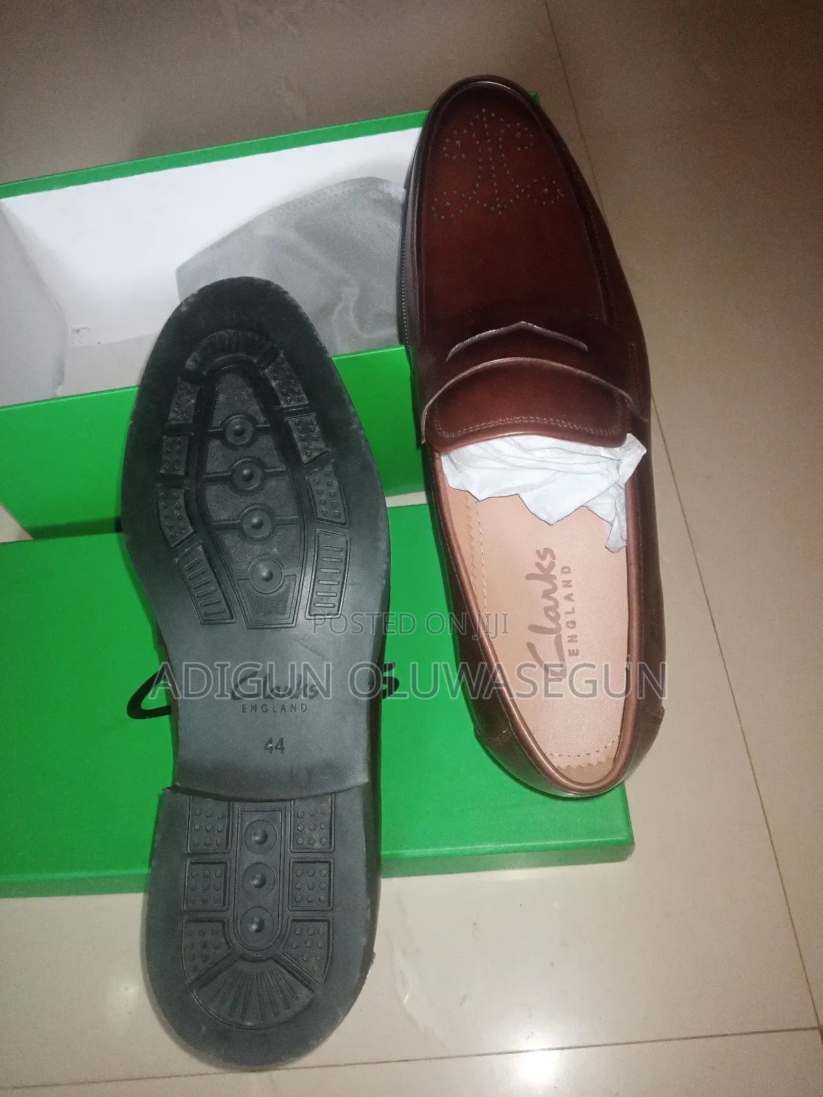 Original Clarks Leather Shoe