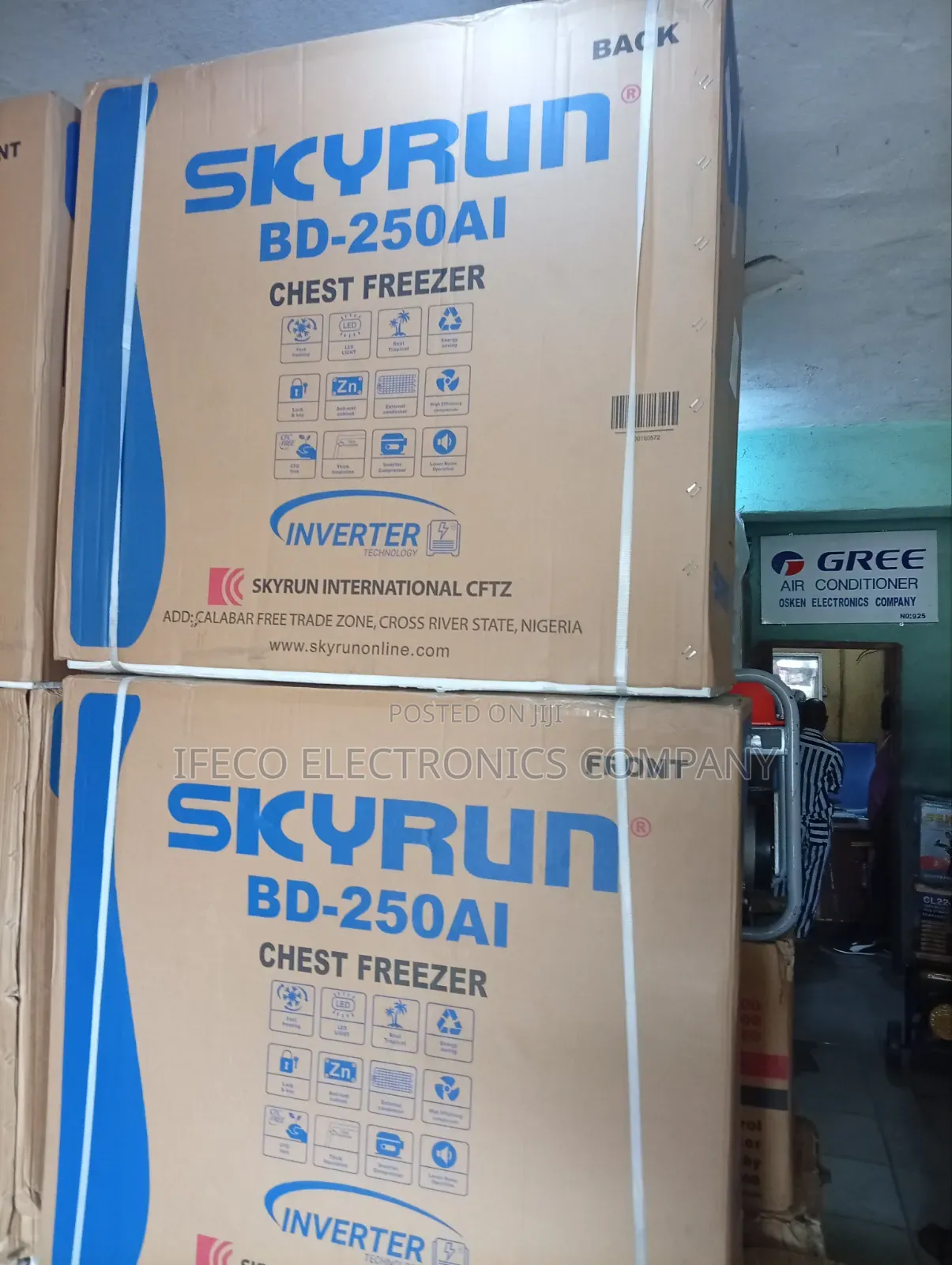 Inverter Skyrun Freezer. 3fit