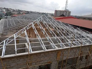 Light Weight Steel Trusses for Roof Carcass