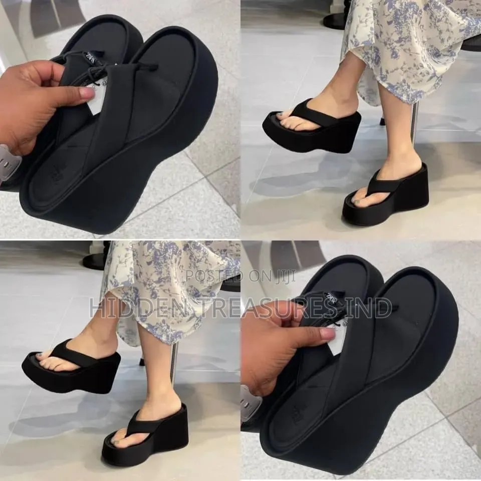 Black Zara Wedge