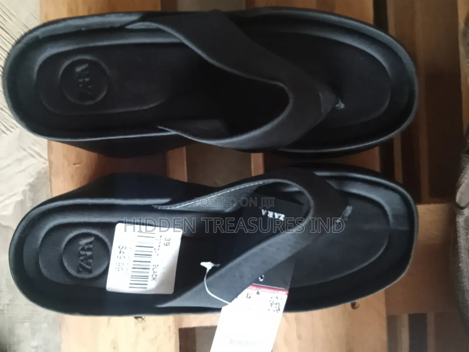 Black Zara Wedge