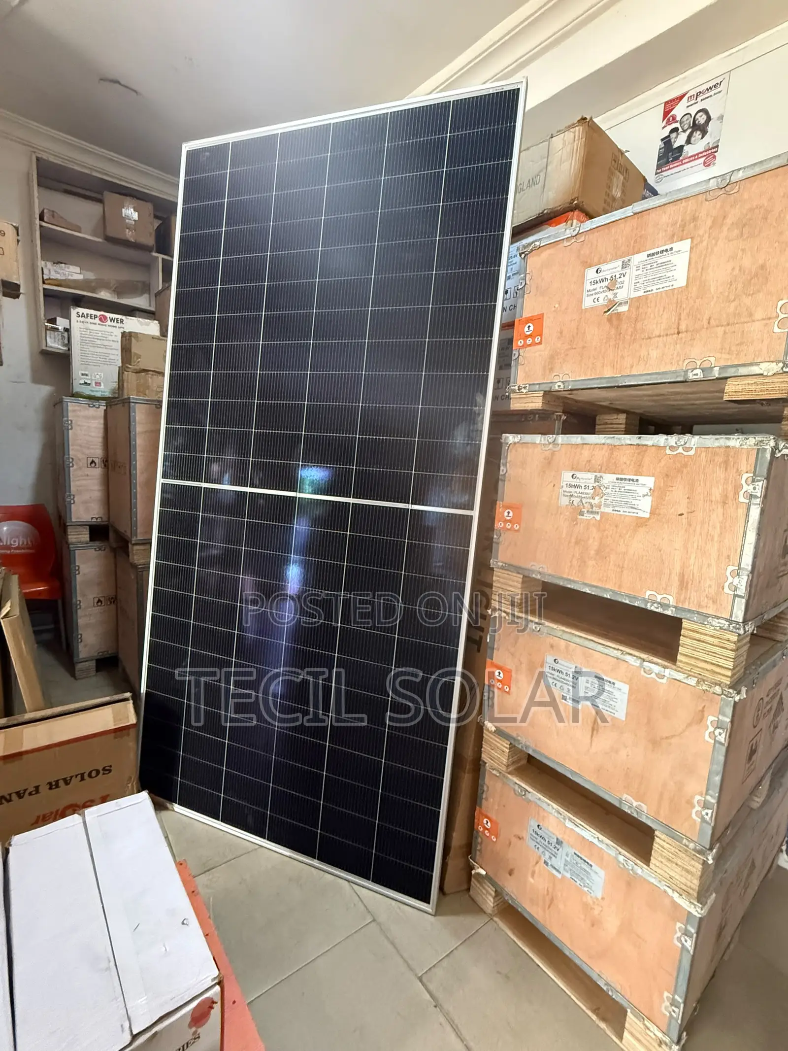 OSDA 590W High-Efficiency Monocrystalline Half-Cut Solar Panel