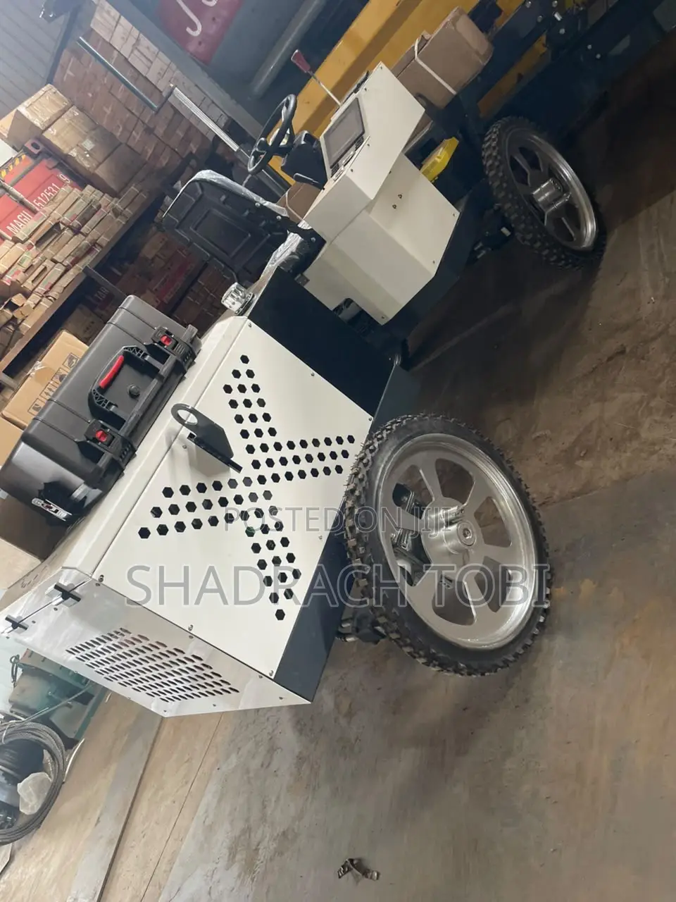 Concrete Laser Levelling Screeding Machine