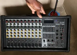 FFE Active PM-100S 10-Channel Audio Mixer – MP3 Equalizer