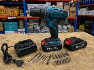 Cordless Electric Drill With Battery