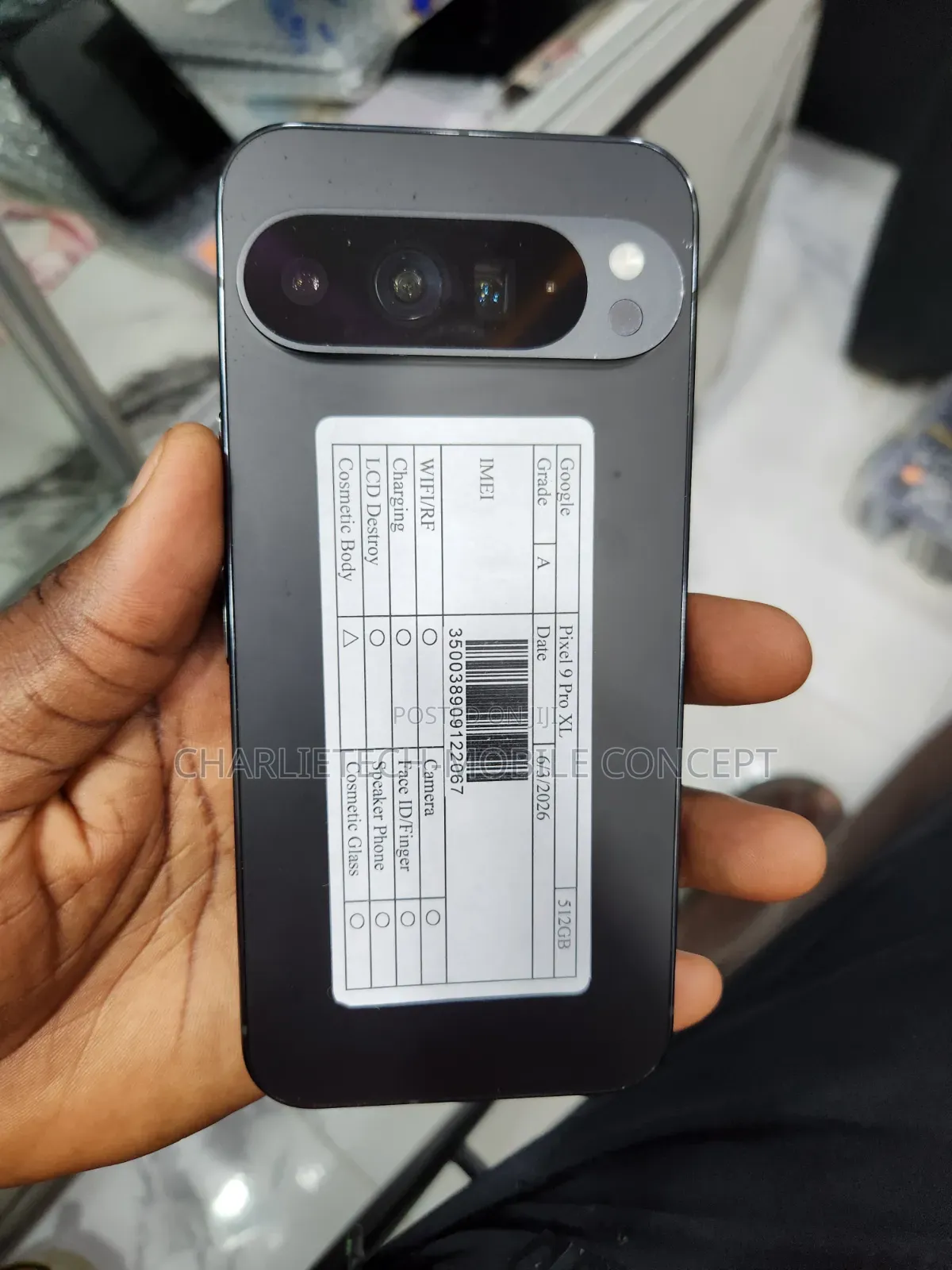 Google Pixel 9 Pro XL 256 GB Black