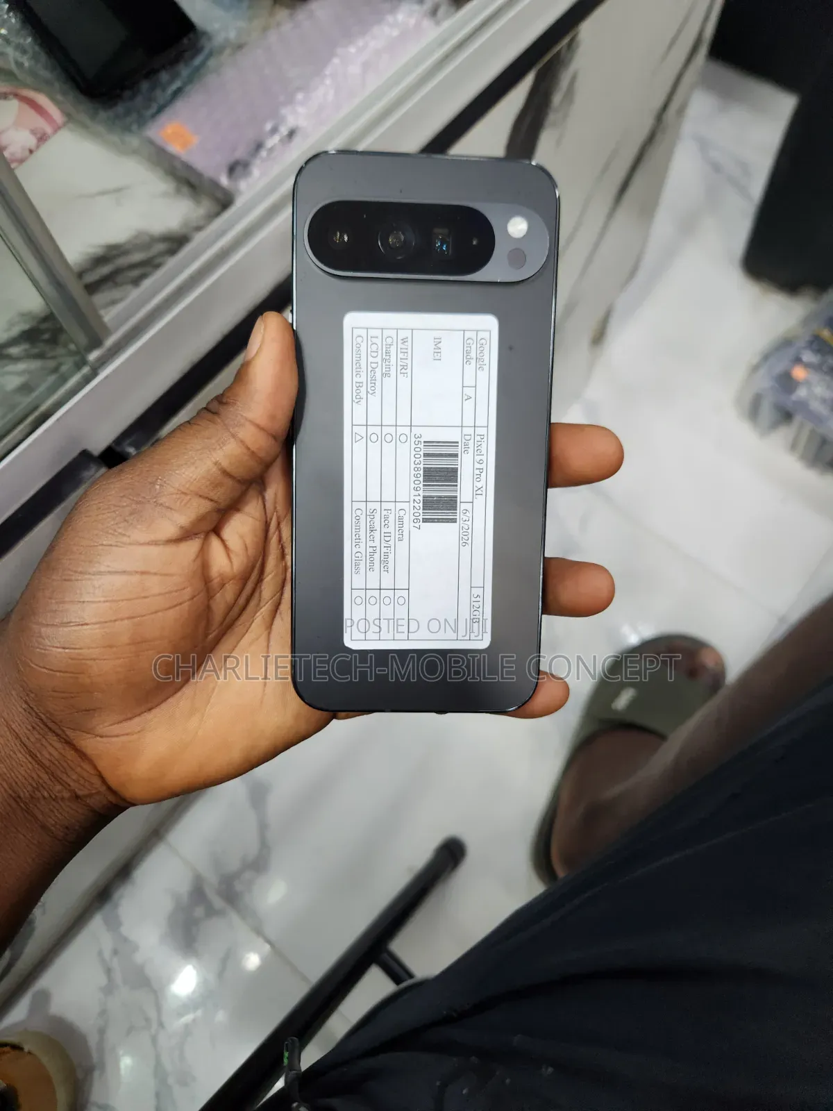Google Pixel 9 Pro XL 256 GB Black