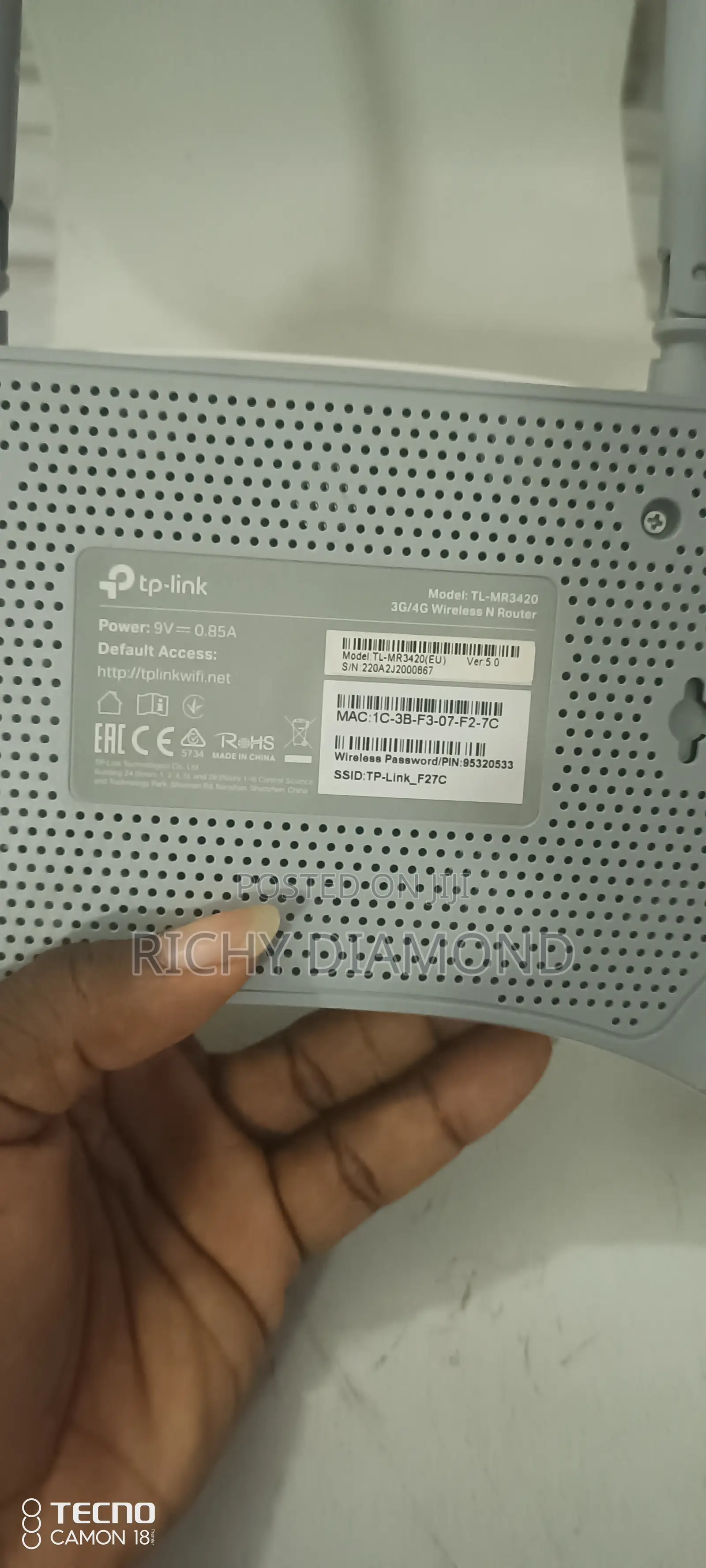 TP Link Connection
