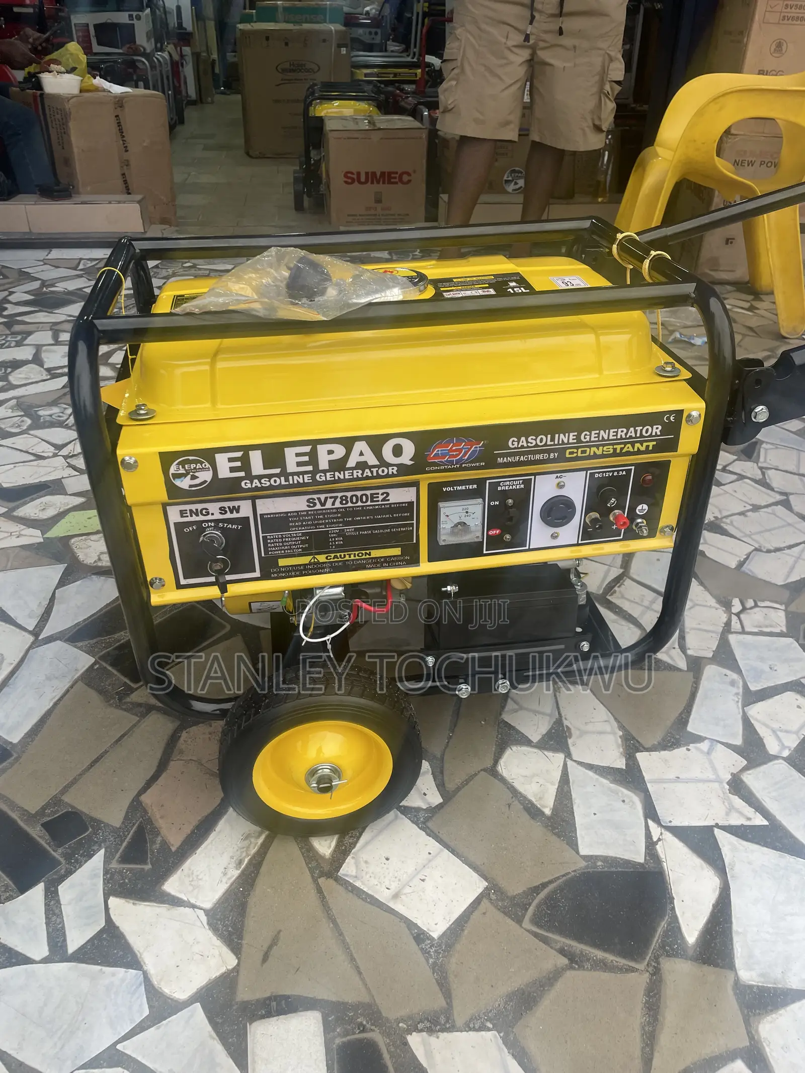 Elepag Constant Generator Sv7800e2 4.5kva