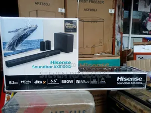 HISENSE 580W 5.1CH Soundbar With Wireless Subwoofer | AX5100Q