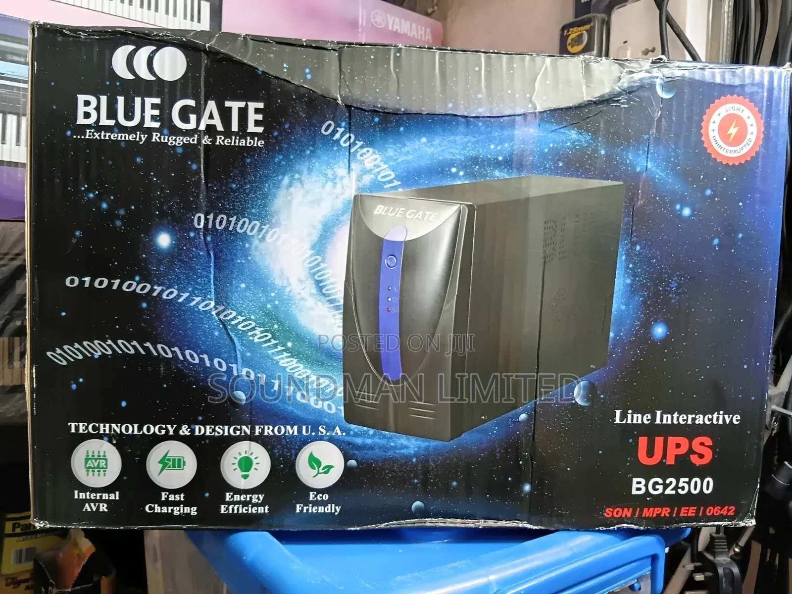 Bluegate 2.5kva UPS 2500va BG2500