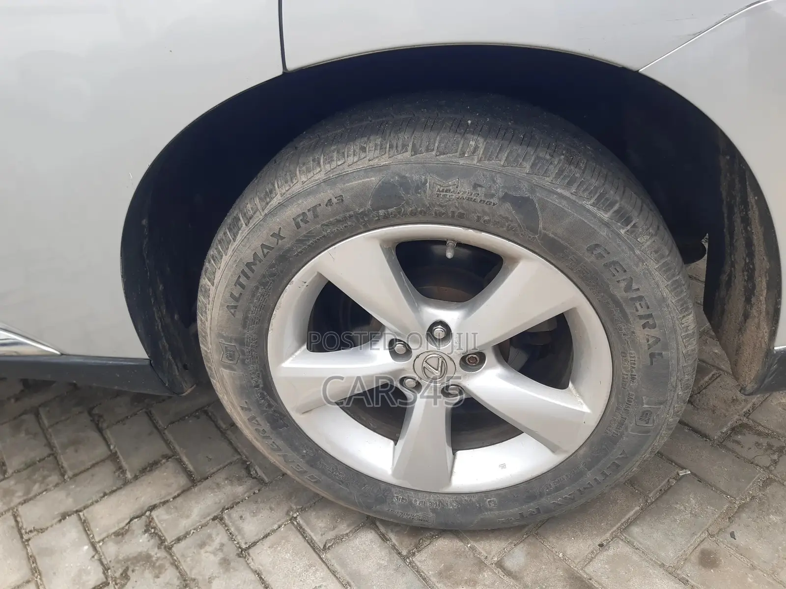 Lexus RX 2010 Silver