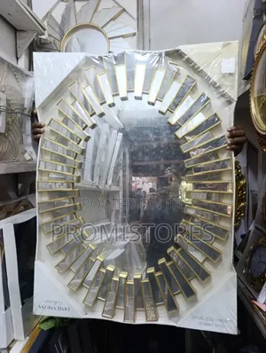 Gold Design Wall Mounted Mirror