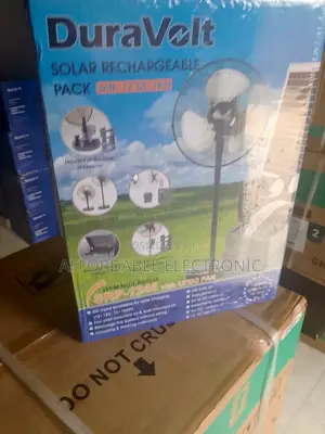 BRAND NEW DuraVolt SRP-1245 Rechargeable Power Backup for Fans