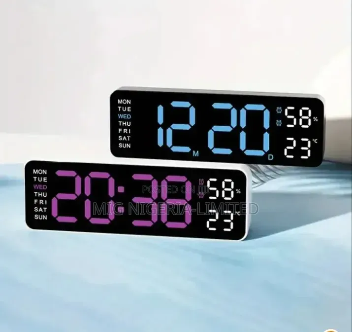 16 Inches Large LED Digital Wall Clock Wall Mounted